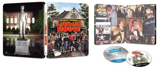 National Lampoon's Animal House [SteelBook] [Includes Digital Copy] [4K Ultra HD Blu-ray/Blu-ray] [1978]