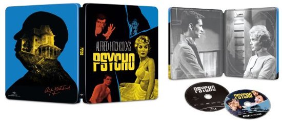 Psycho [SteelBook] [Includes Digital Copy] [4K Ultra HD Blu-ray/Blu-ray] [1960]